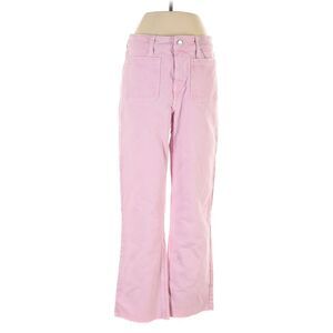 ZARA Baby Pink Mini Flare Jeans - US 4